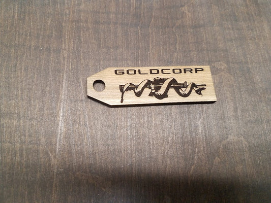 Goldcorp-Bag Tag/Keychain Tag