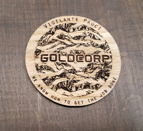 Goldcorp-Coaster