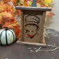 Wooden Laser Cut Halloween/Fall Lantern with Interchangeable Panels