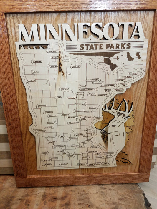 Minnesota State Park Explorer Map