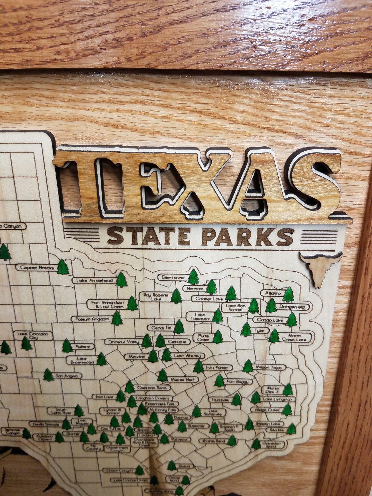 Texas State Park Explorer Map