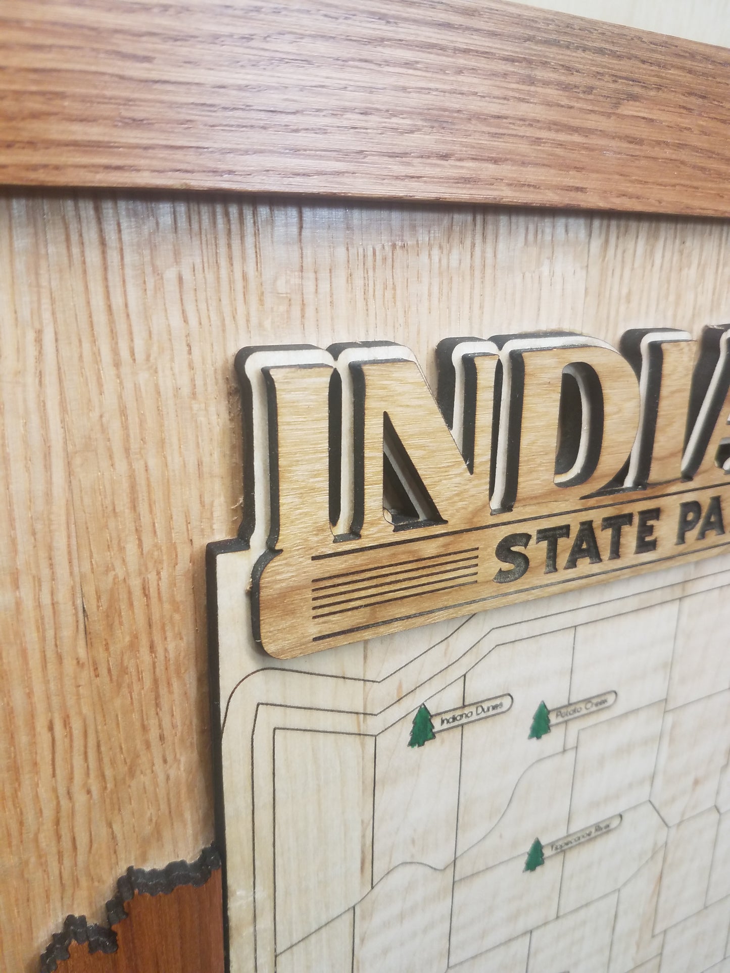 Indiana State Park Explorer Map