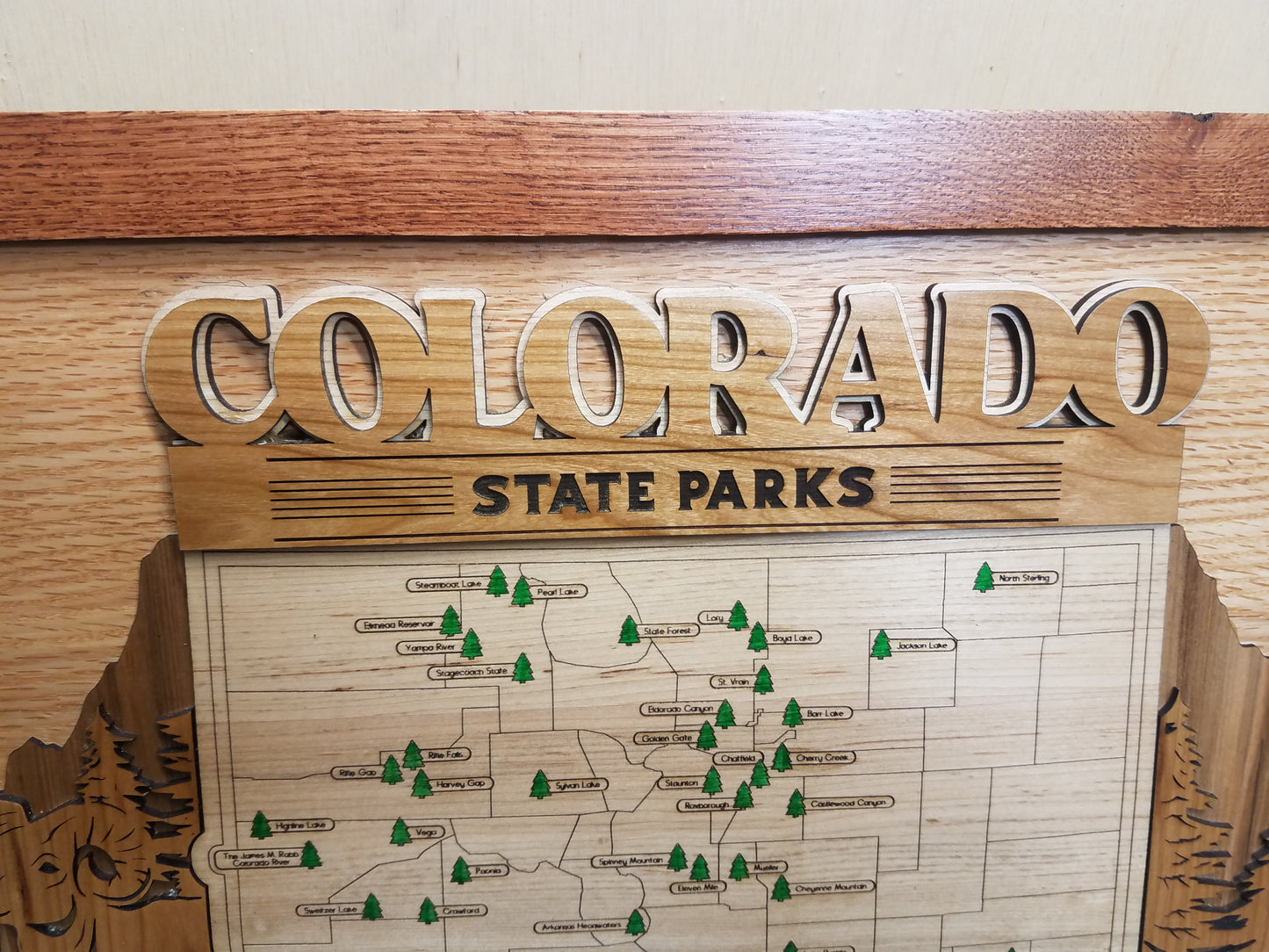 Colorado State Park Explorer Map