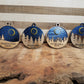 Solar Eclipse Laser Cut Ornament-Wood- City and Country