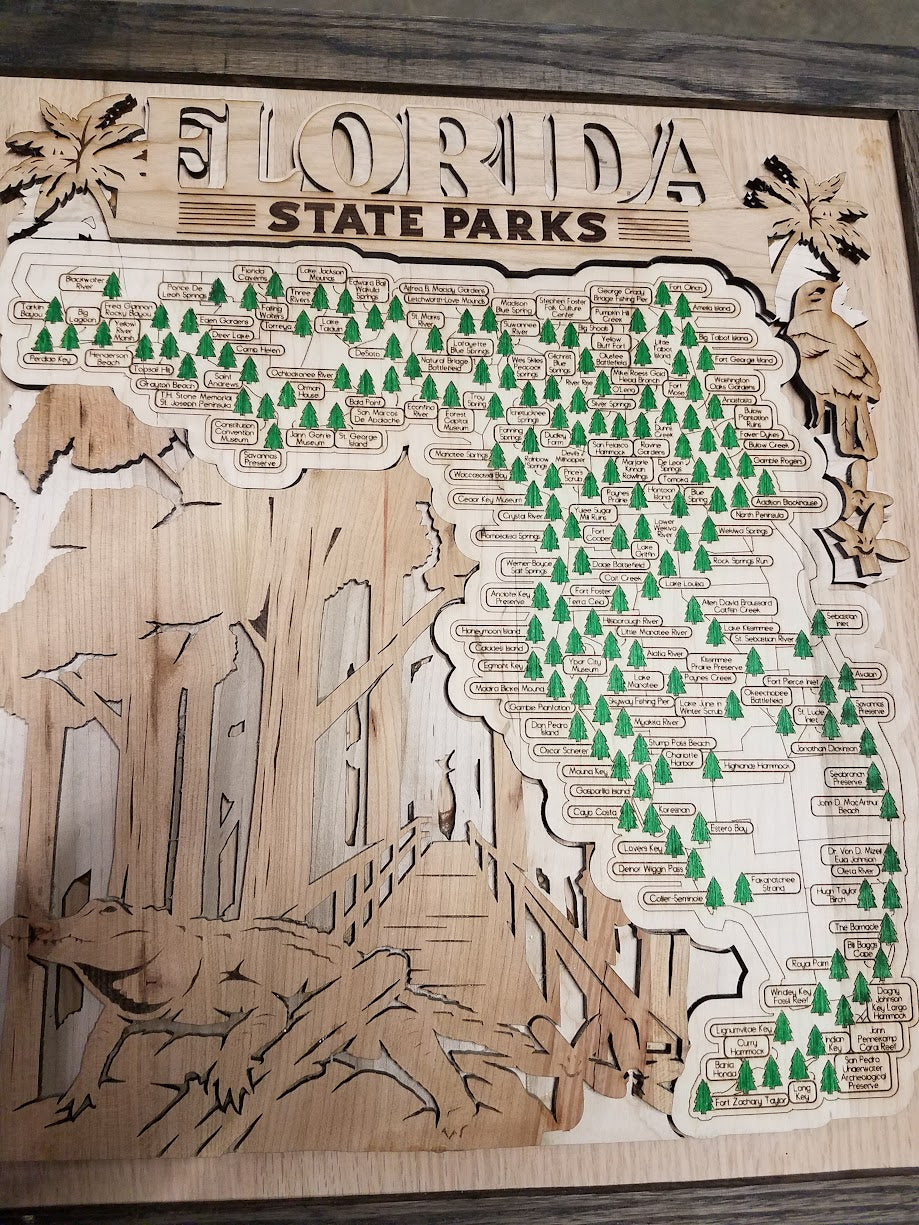 Florida State Park Explorer Map