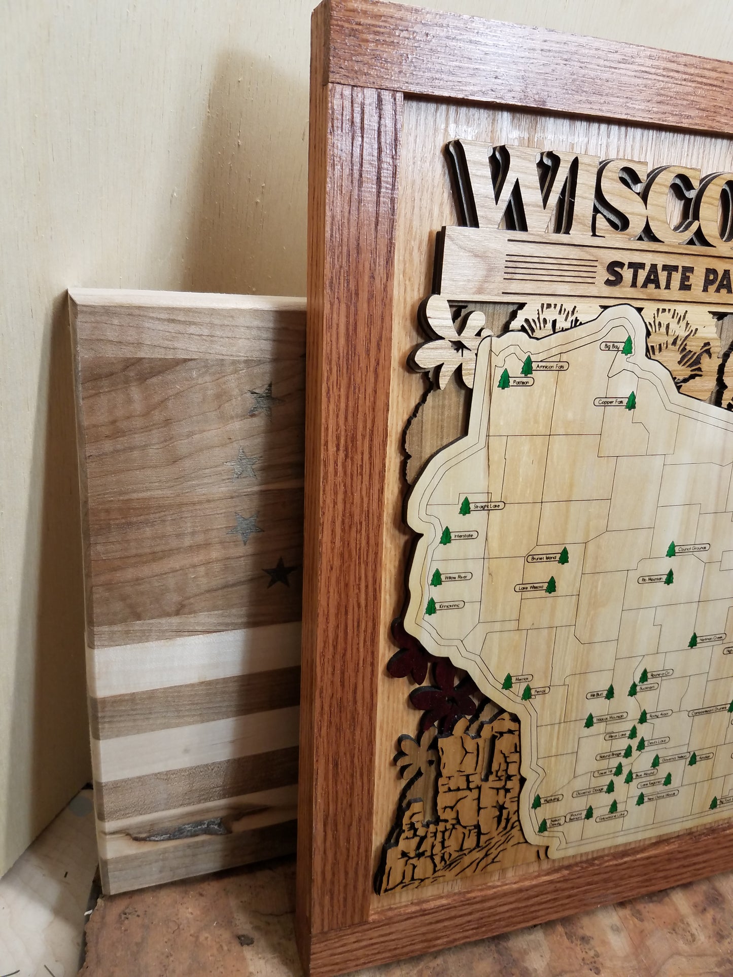 Wisconsin State Park Map