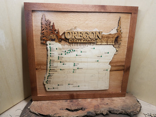 Oregon  State Park Explorer Map