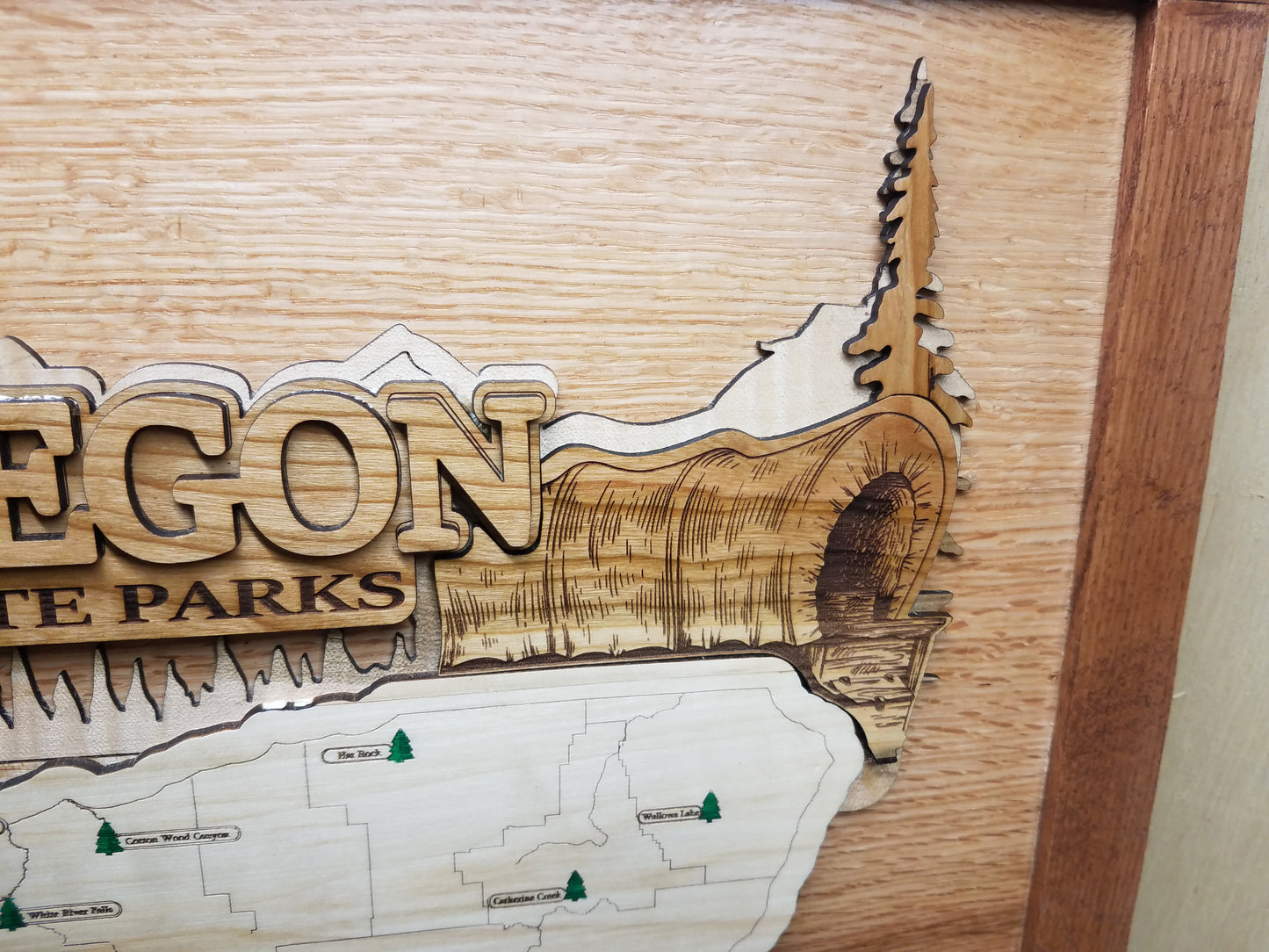 Oregon  State Park Explorer Map