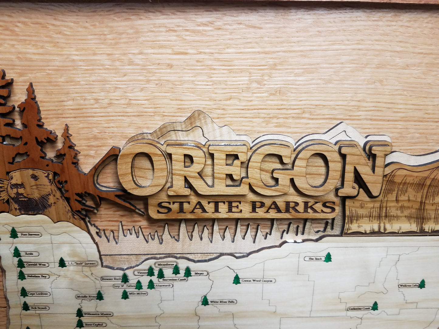 Oregon  State Park Explorer Map