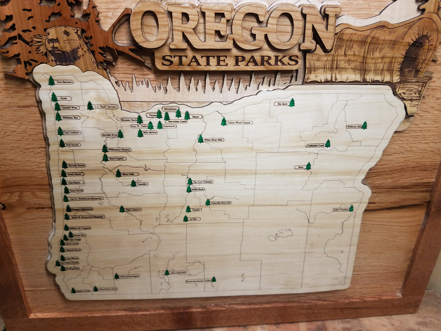 Oregon  State Park Explorer Map