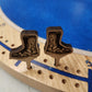 Combat Boot Cribbage Board Pegs (Pair L and R)