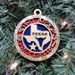Texas-State Laser Cut Ornament-Wood